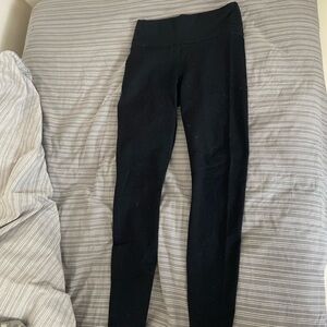 Black High-Waisted Leggings